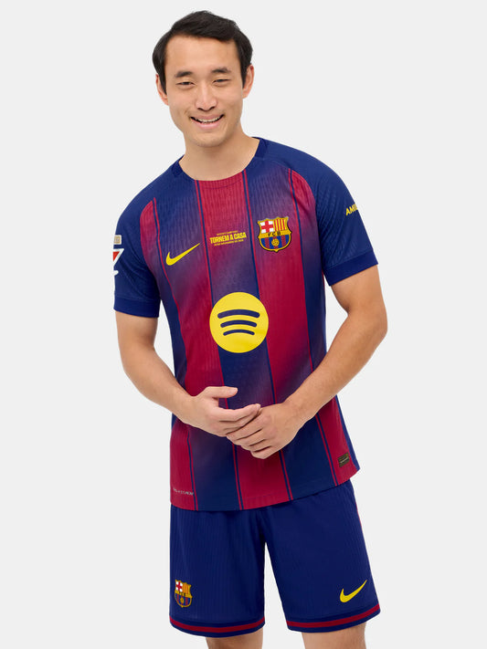UCL Camiseta hombre primera equipación 25/26 FC Barcelona - Edición Jugador