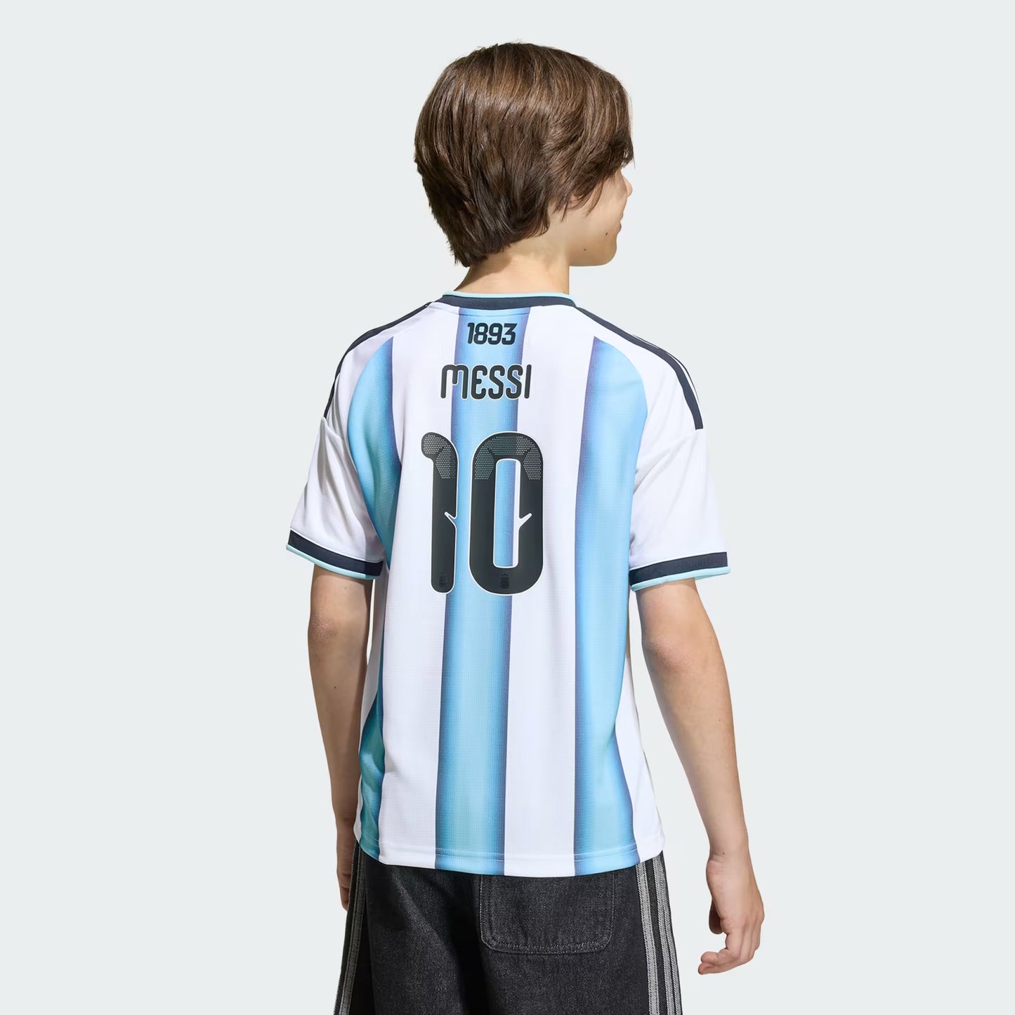 Camiseta de Messi de la Primera Equipación Argentina 26 Niño