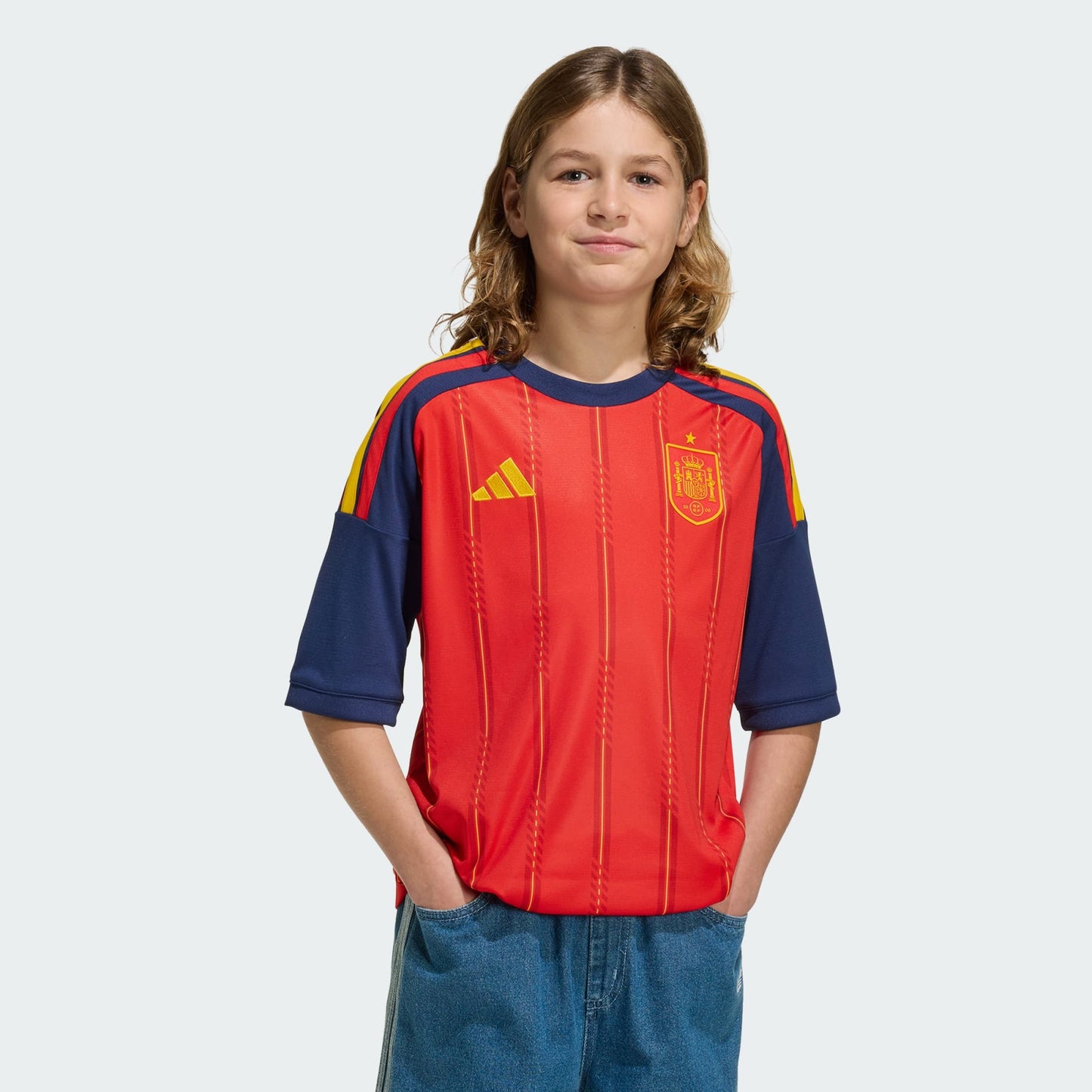 Camiseta Primera Equipación España 26 Niño