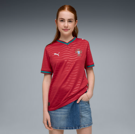 Camiseta Primera Equipación Portugal 26 Niño