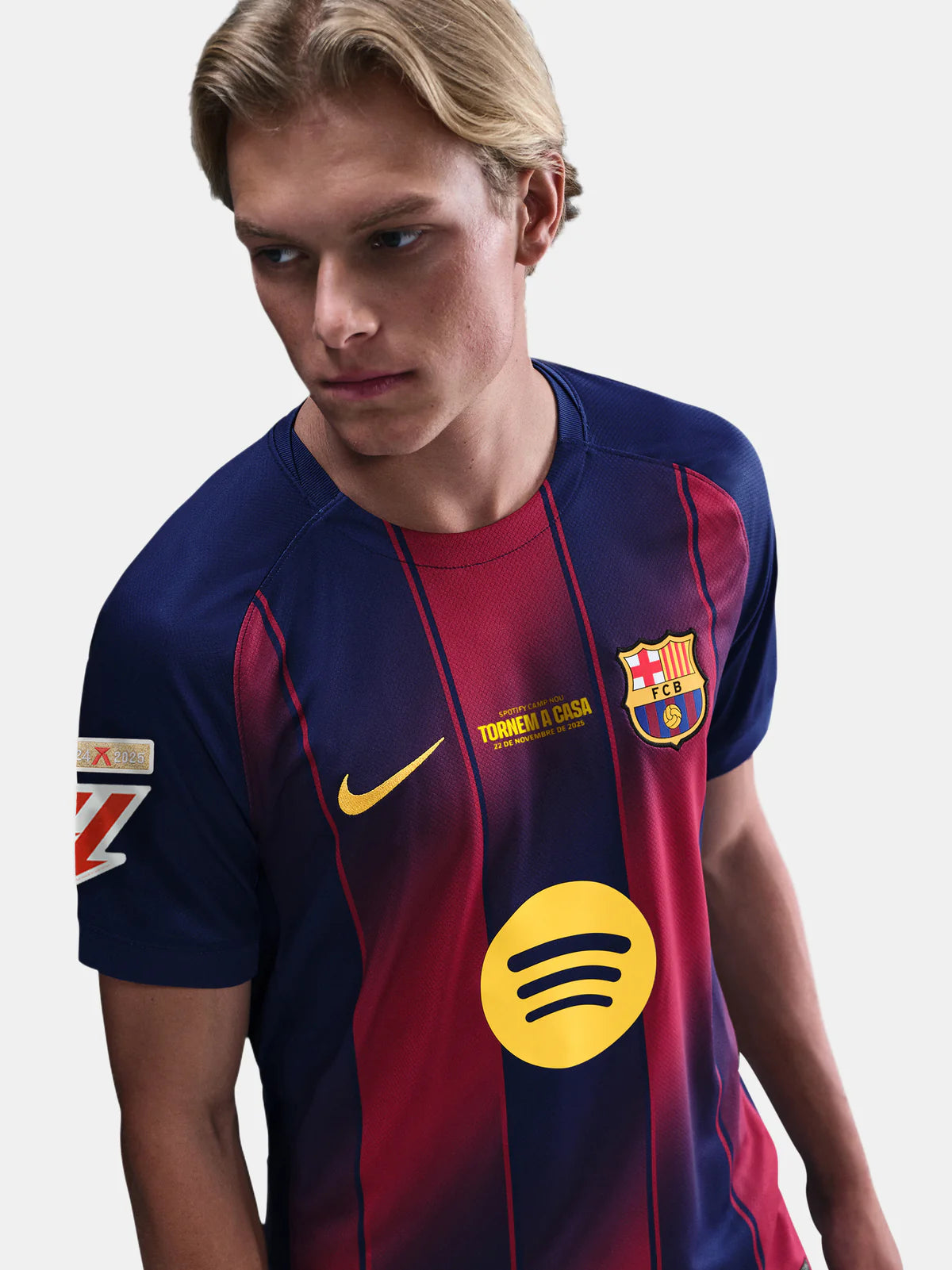 Camiseta hombre primera equipación 25/26 FC Barcelona